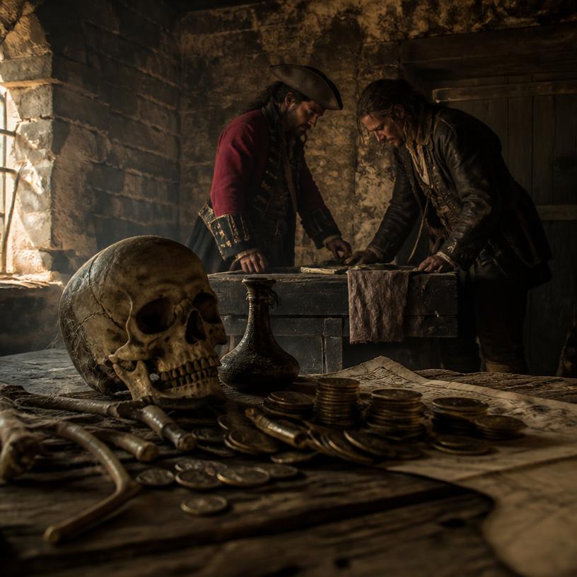 Mroczne sekrety karaibskich piratów