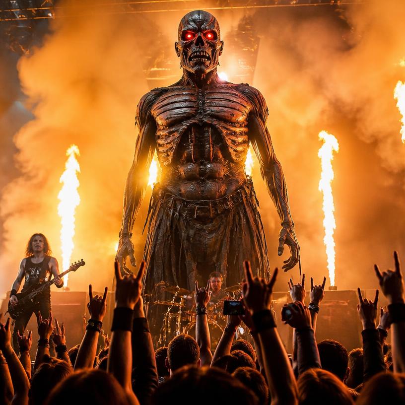 Sekret Iron Maiden wstrząsa sceną