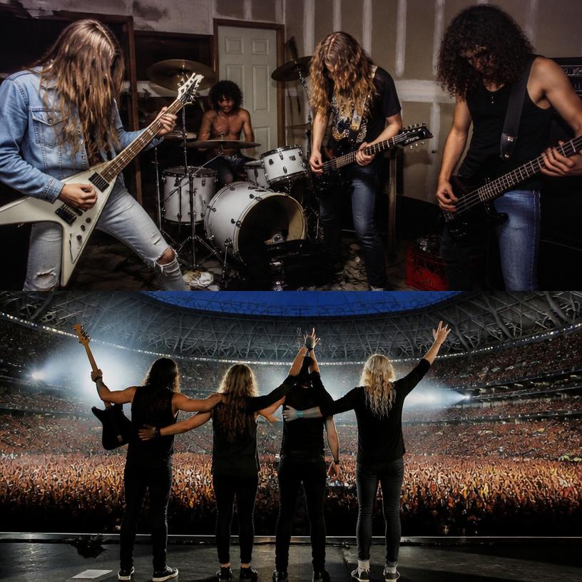 Metallica: od garażu do stadionów