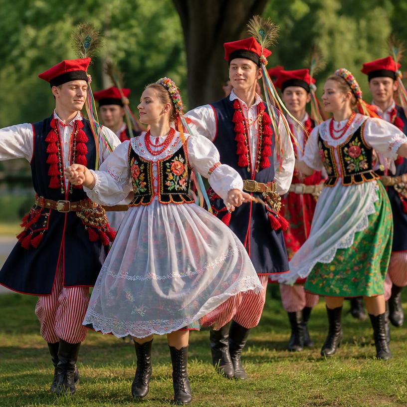 Mazurek, polonez i krakowiak
