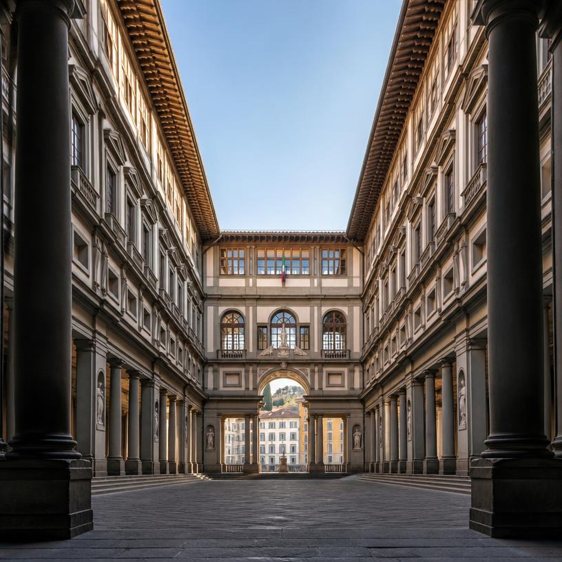 Uffizi, który zachwyca od pierwszego kroku