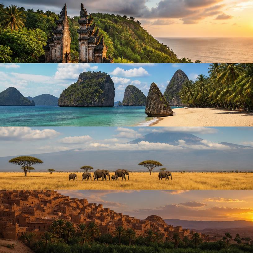 Od Bali po Maroko