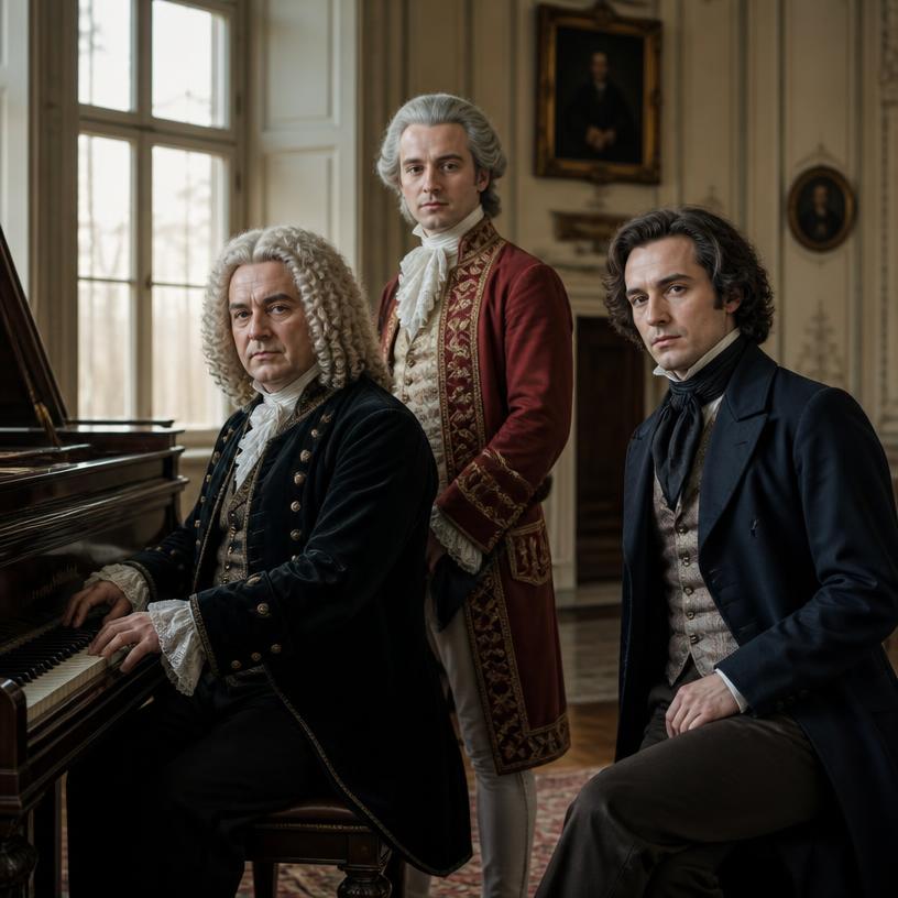 Bach, Mozart, Chopin: muzyczne trio