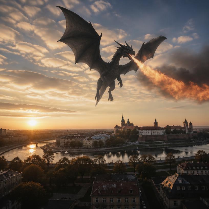 Smok, który obudził Kraków!