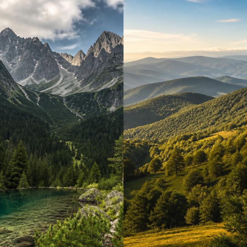 Tatry czy Beskidy? Sprawdź siebie