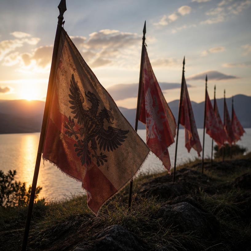 Nostalgicznie: symbole na flagach