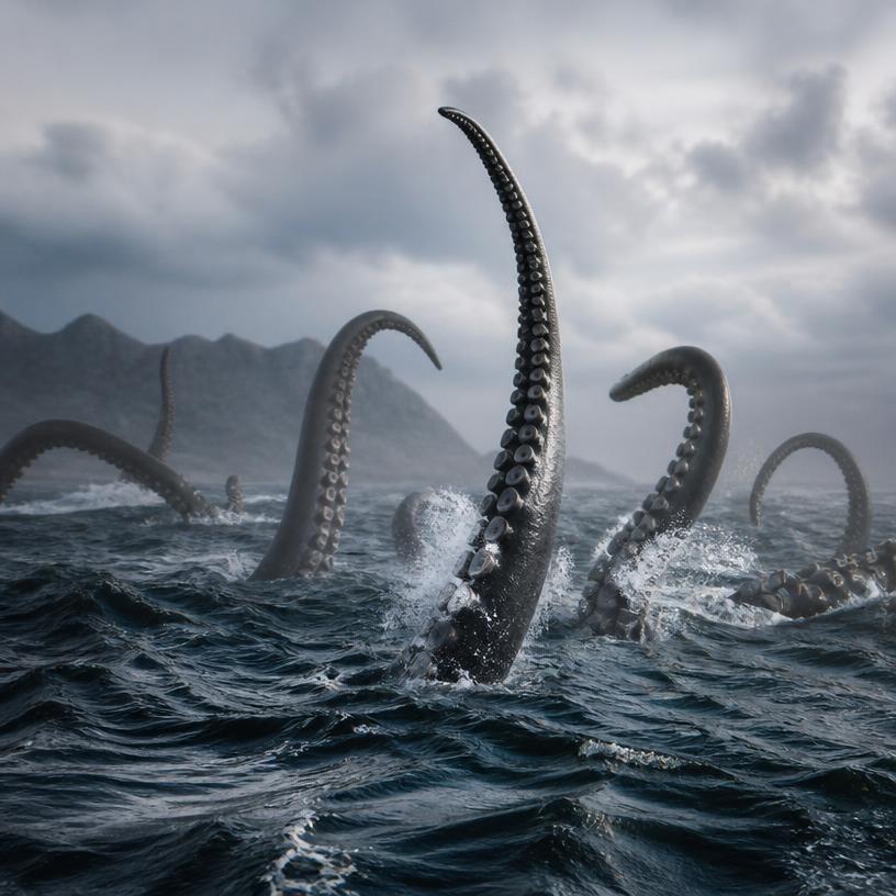 Kraken wraca z morskiej otchłani