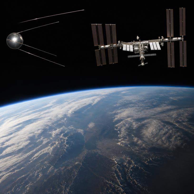 Nostalgicznie: od Sputnika do ISS