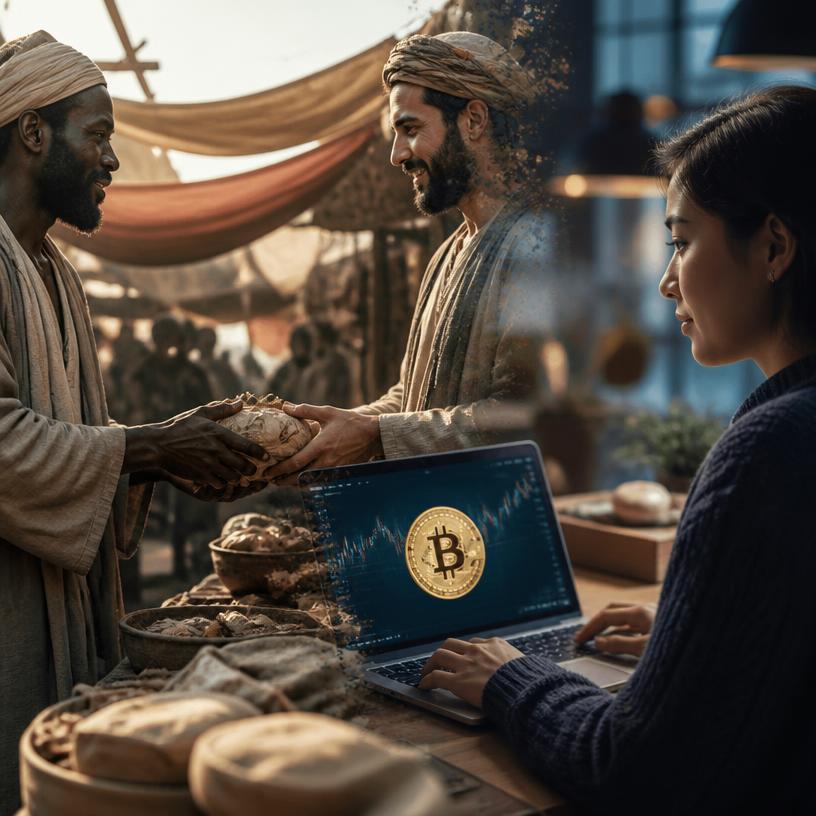 Od barteru do bitcoina