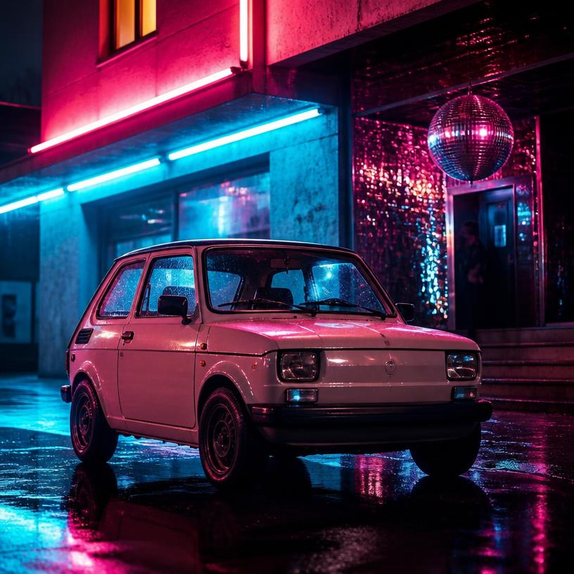 Maluch, neon i bit dyskotekowy