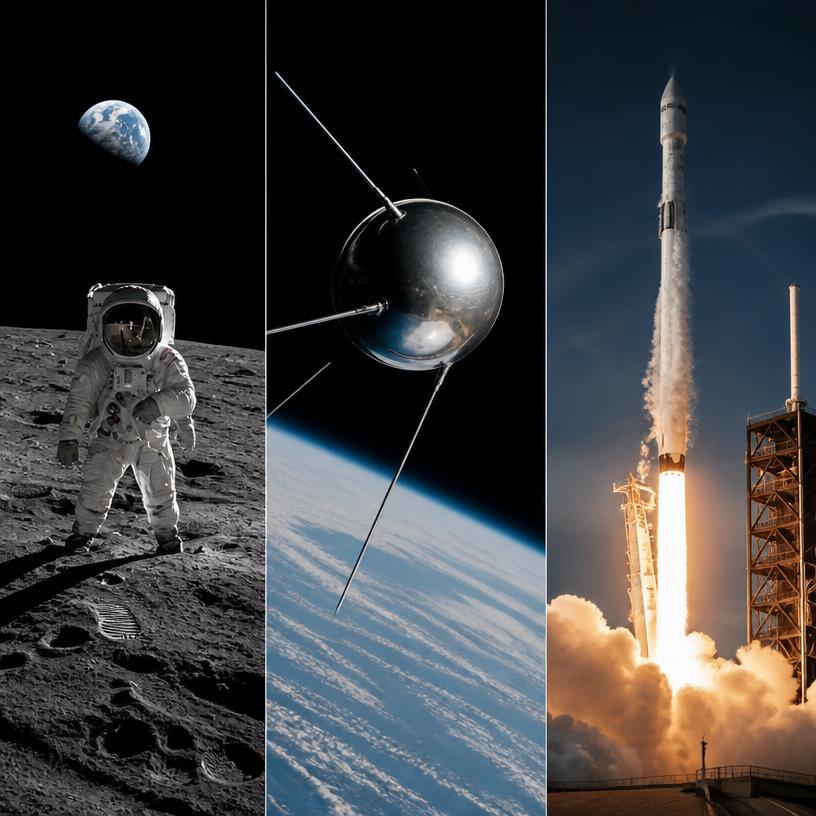 Apollo, Sputnik, SpaceX: Kosmiczne wyzwanie